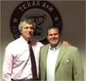 Touring the Texas AM offices with Eric Hyman and Margie Girton