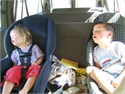 9-12-05 Jessica-Stephen worn out in van2