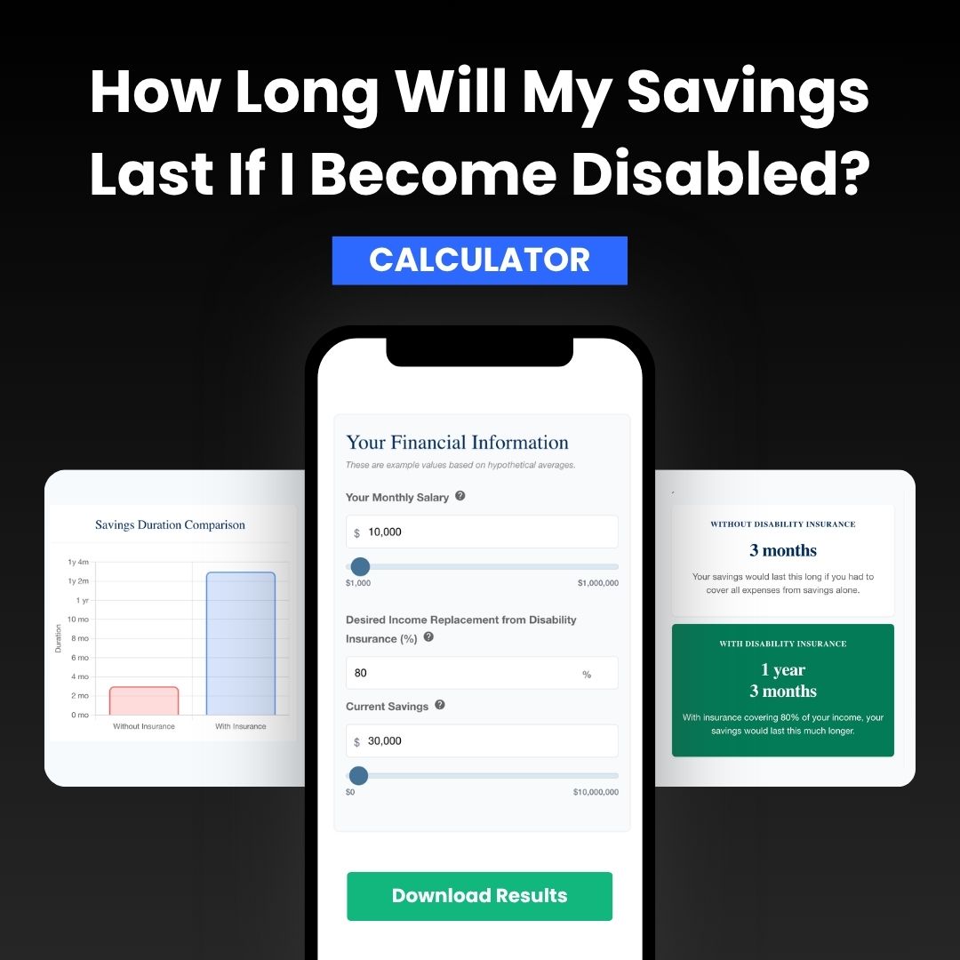 How Long Will My Savings Last If I Become Disabled?
