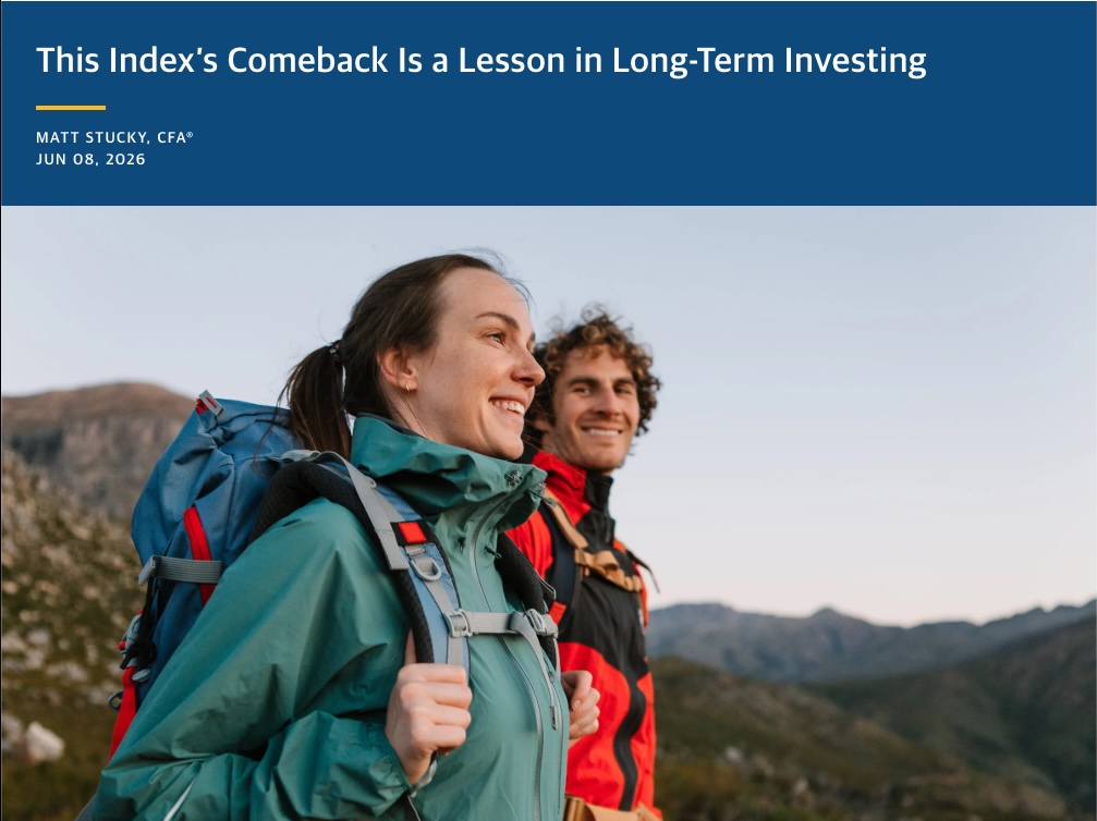 This Index’s Comeback Is a Lesson in Long-Term Investing